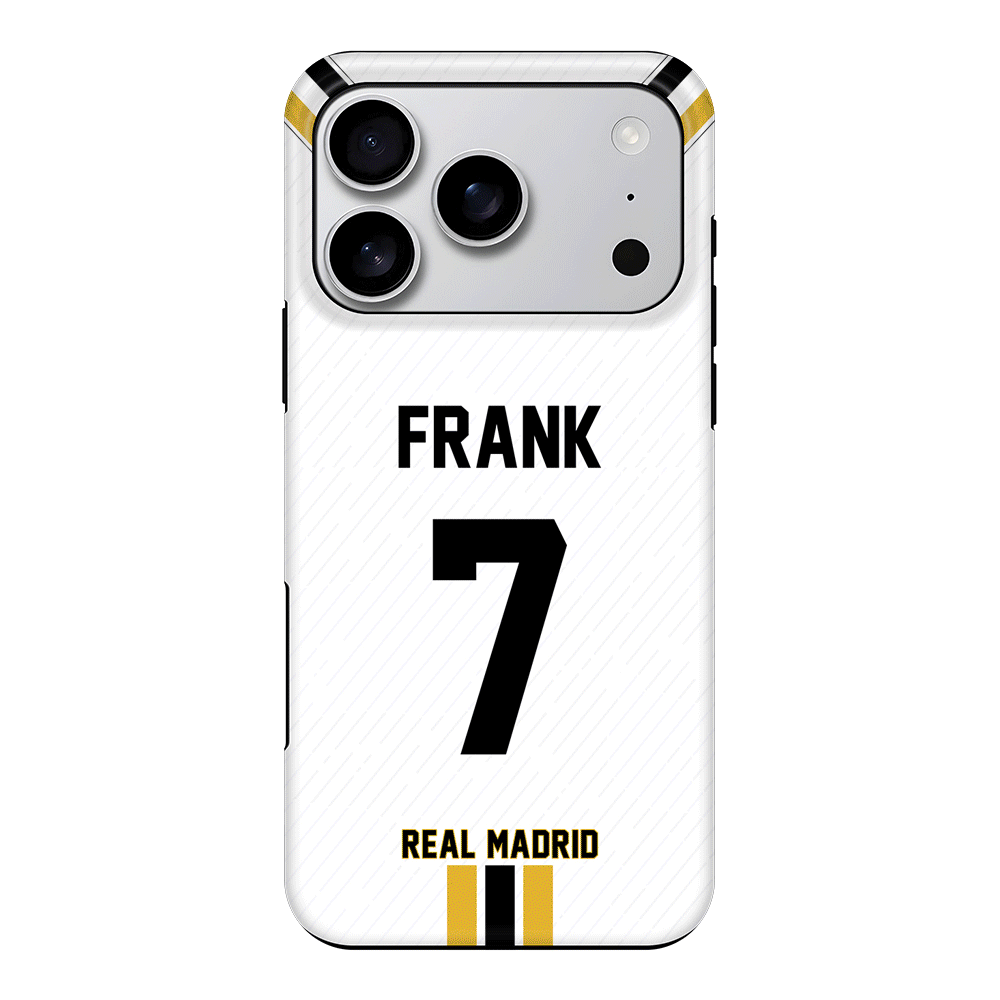 Apple iPhone 17 Pro / Tough MagSafe Personalized Football Clubs Jersey Phone Case Custom Name & Number - Stylizedd.com