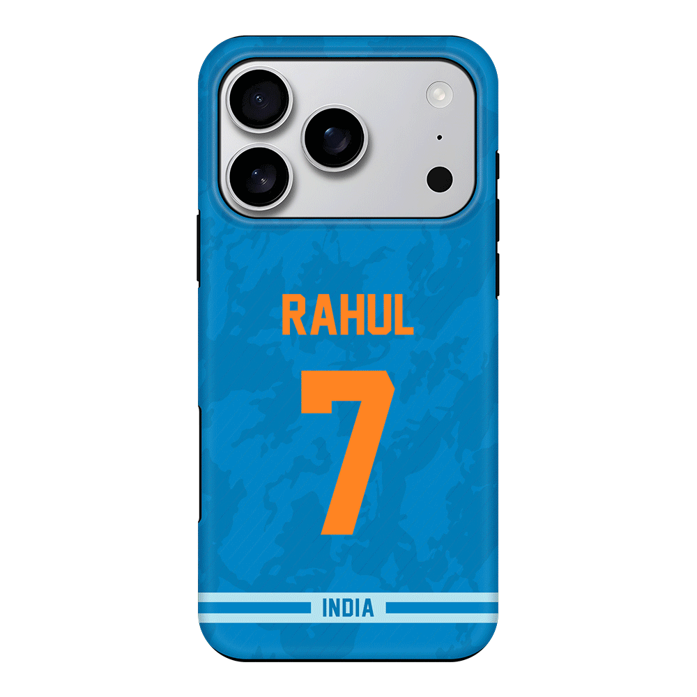 Apple iPhone 17 Pro / Tough MagSafe Personalized Cricket Jersey Phone Case Custom Name & Number - Stylizedd.com