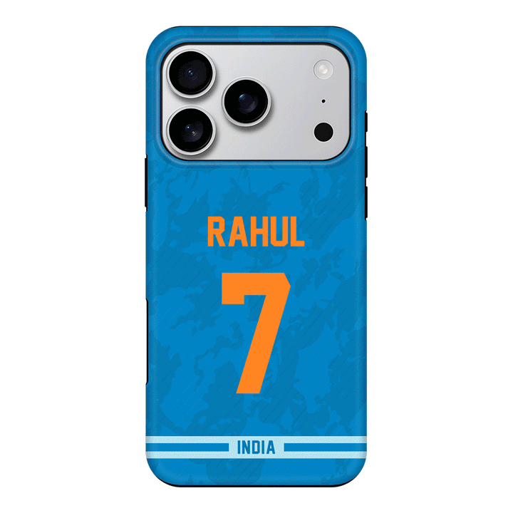 Apple iPhone 17 Pro / Tough MagSafe Personalized Cricket Jersey Phone Case Custom Name & Number - Stylizedd.com