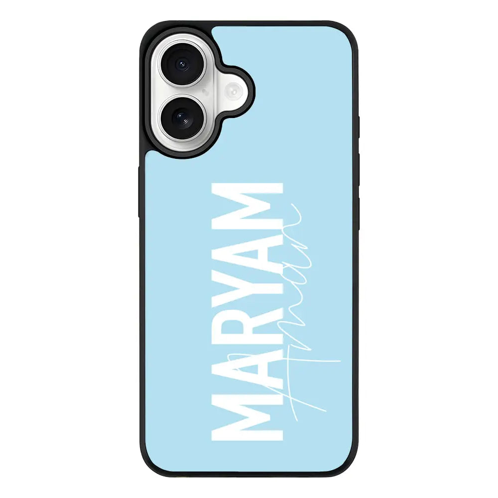 Apple iPhone 17 / Rugged MagSafe Personalized Name Vertical, Phone Case - Stylizedd.com