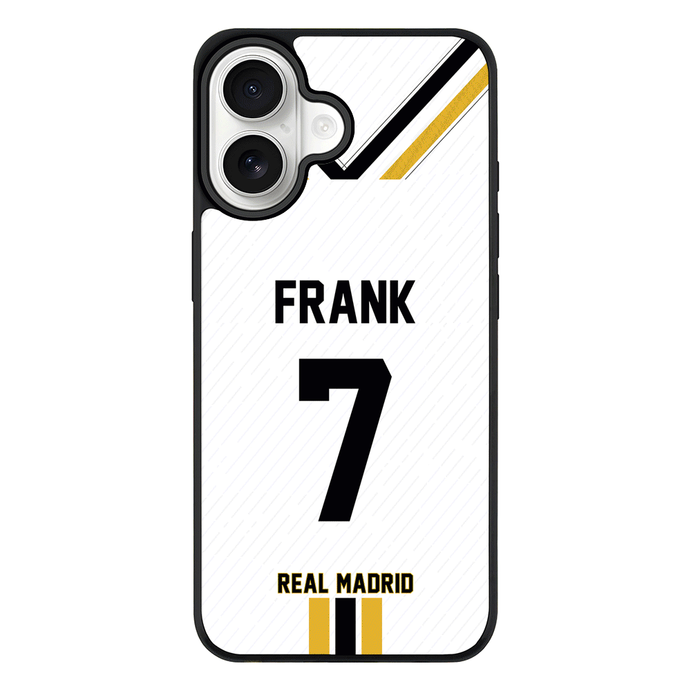 Apple iPhone 17 / Rugged MagSafe Personalized Football Clubs Jersey Phone Case Custom Name & Number - Stylizedd.com