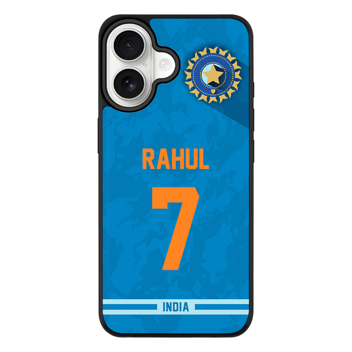 Apple iPhone 17 / Rugged MagSafe Personalized Cricket Jersey Phone Case Custom Name & Number - Stylizedd.com