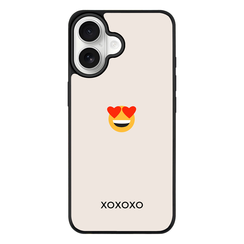 Apple iPhone 17 / Rugged MagSafe Custom Text Emojis Emoticons, Phone Case - Stylizedd.com
