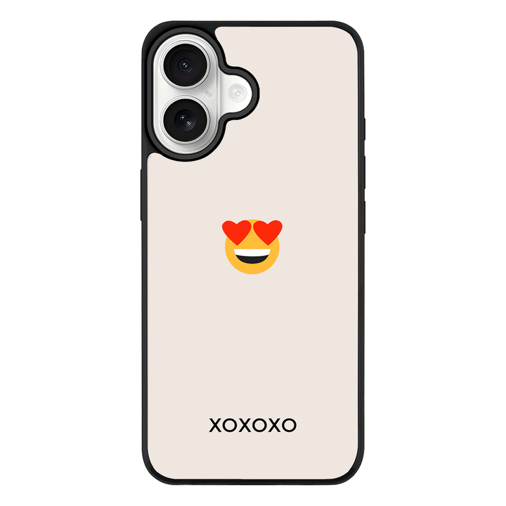 Apple iPhone 17 / Rugged MagSafe Custom Text Emojis Emoticons, Phone Case - Stylizedd.com