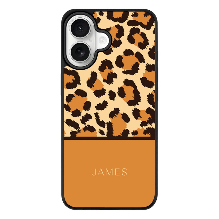 Apple iPhone 17 / Rugged MagSafe Personalized Text Animal Skin Pattern, Phone Case - Stylizedd.com