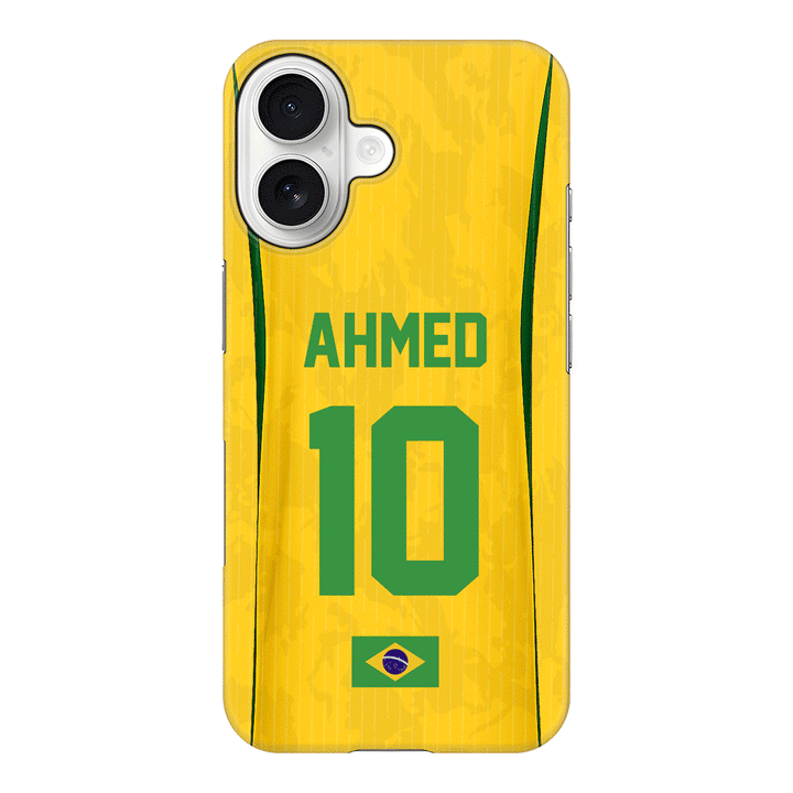 Apple iPhone 17 / Snap MagSafe Personalized Football Jersey Phone Case Custom Name & Number - Stylizedd.com