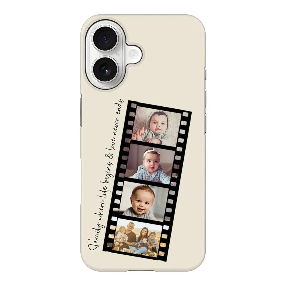 Apple iPhone 17 / Snap MagSafe Custom Film Strips Personalised Movie Strip, Phone Case - Stylizedd.com