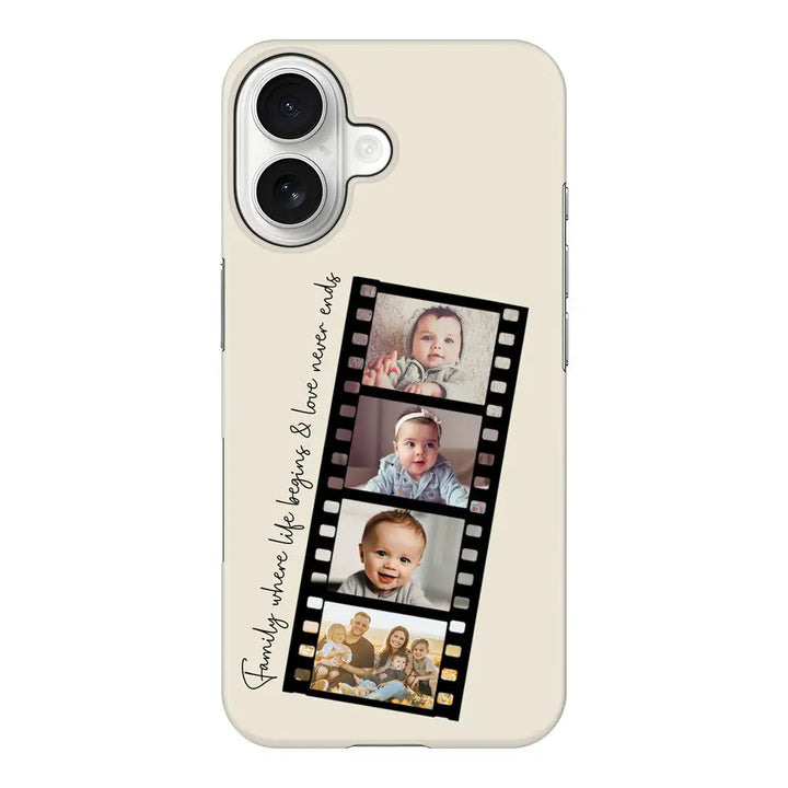 Apple iPhone 17 / Snap MagSafe Custom Film Strips Personalised Movie Strip, Phone Case - Stylizedd.com