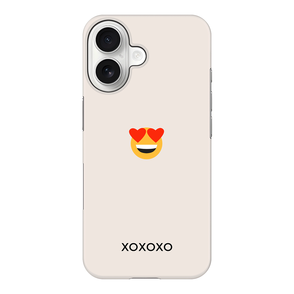 Apple iPhone 17 / Snap MagSafe Custom Text Emojis Emoticons, Phone Case - Stylizedd.com