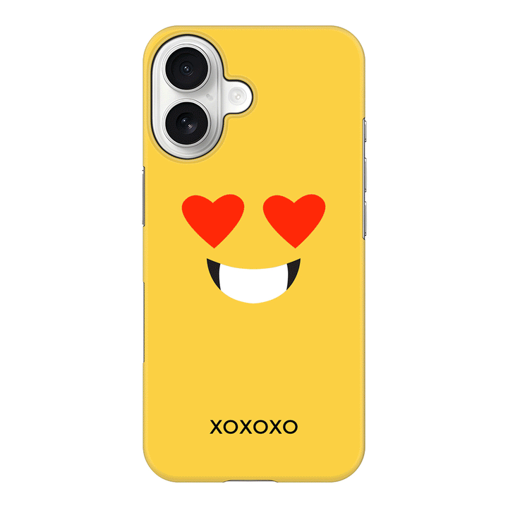 Apple iPhone 17 / Snap MagSafe Custom Text Emojis Emoticons Face, Phone Case - Stylizedd.com
