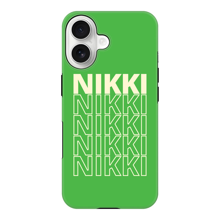 Apple iPhone 17 / Tough MagSafe Repeated Monogram Phone Case - Stylizedd.com