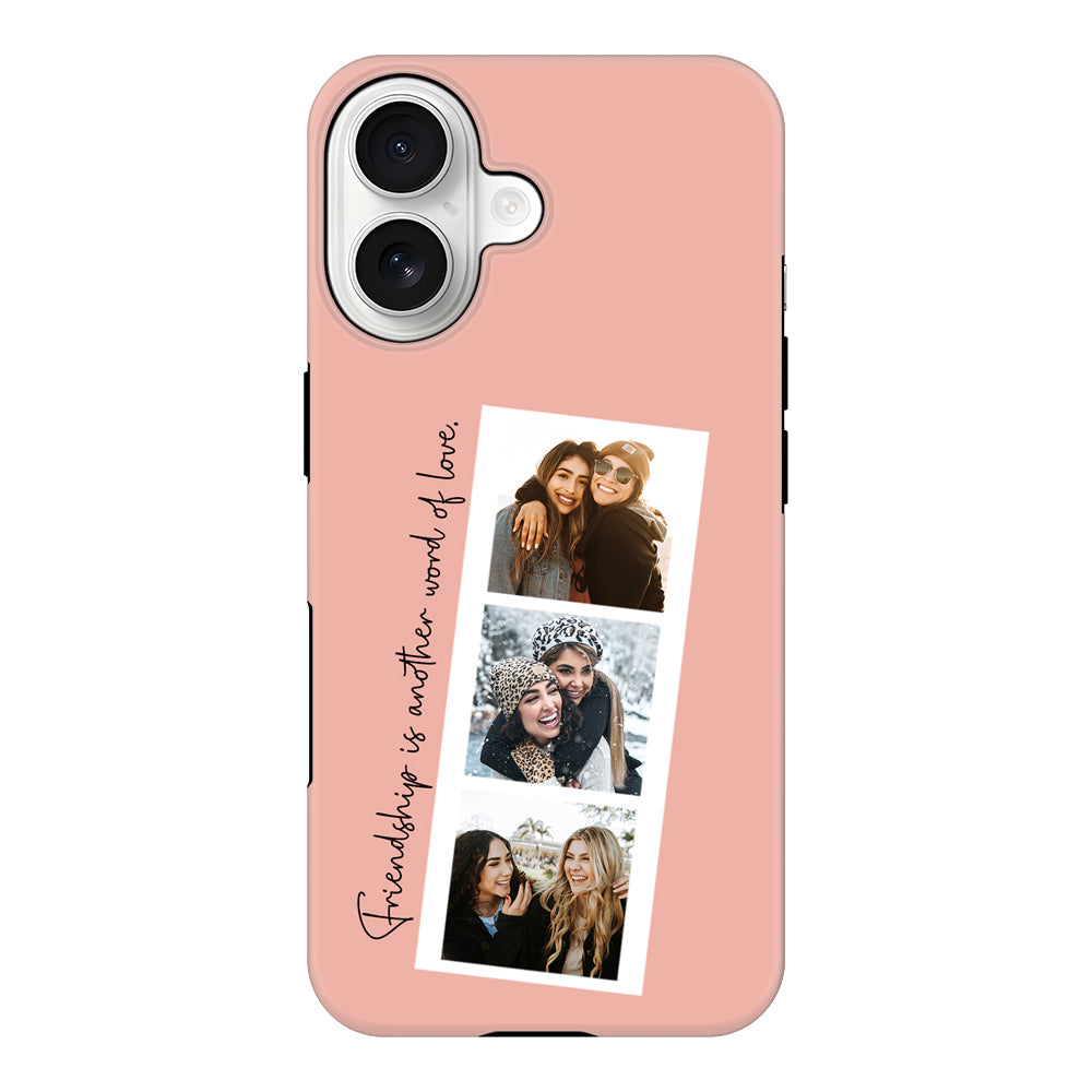Apple iPhone 17 / Tough MagSafe Custom Photo Strip Polaroid Style, Phone Case - Stylizedd.com