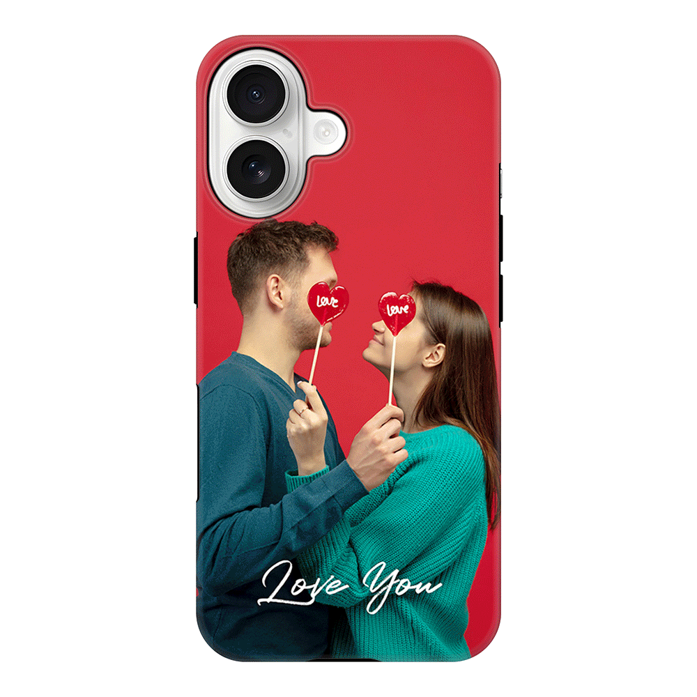 Apple iPhone 17 / Tough MagSafe Custom Photo Valentine, Phone Case - Stylizedd.com