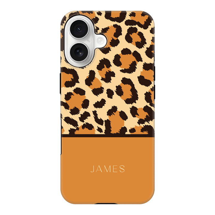 Apple iPhone 17 / Tough MagSafe Personalized Text Animal Skin Pattern, Phone Case - Stylizedd.com