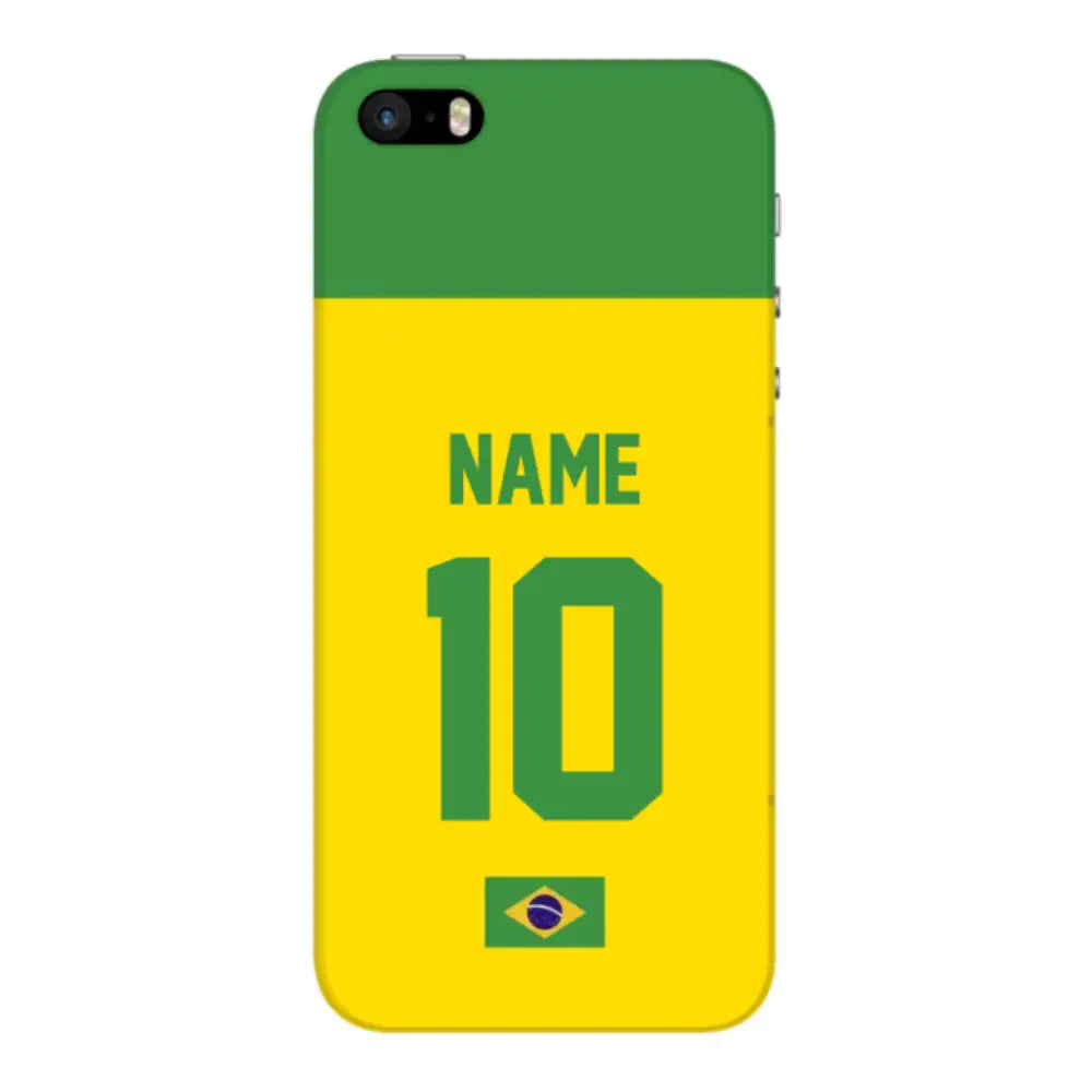 Apple iPhone 5s / 5 / SE / Snap Classic Phone Case Personalized Football Jersey Phone Case Custom Name & Number - Stylizedd.com