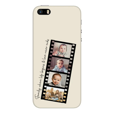 Apple iPhone 5s / 5 / SE / Snap Classic Phone Case Custom Film Strips Personalised Movie Strip, Phone Case - Stylizedd.com