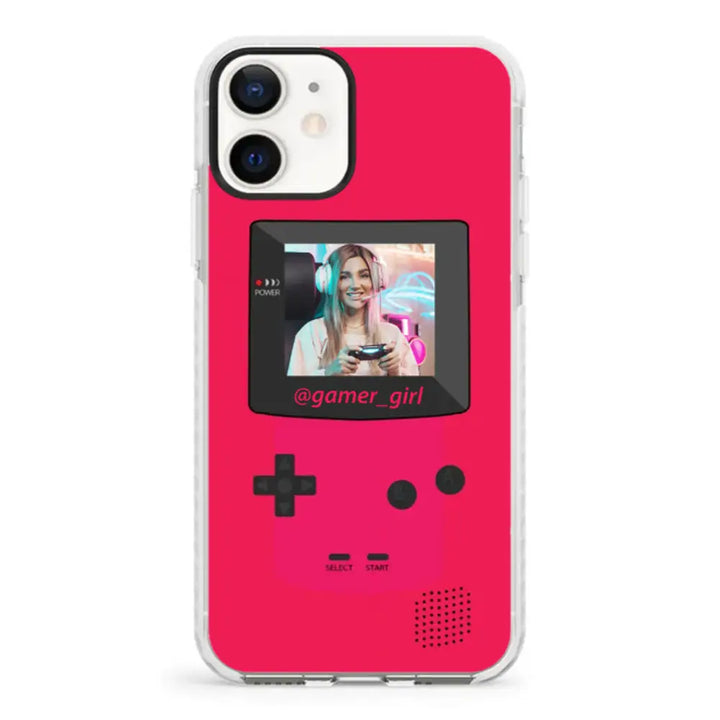 Apple iPhone 11 / Impact Pro White Customized Retro Game Console, Phone case - Stylizedd.com