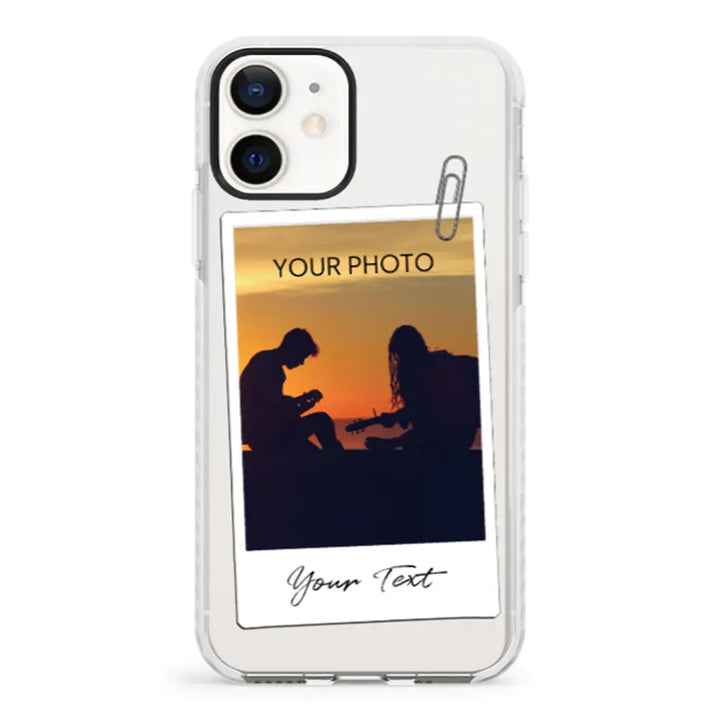 Apple iPhone 11 / Impact Pro White Polaroid Photo Phone Case - Stylizedd.com