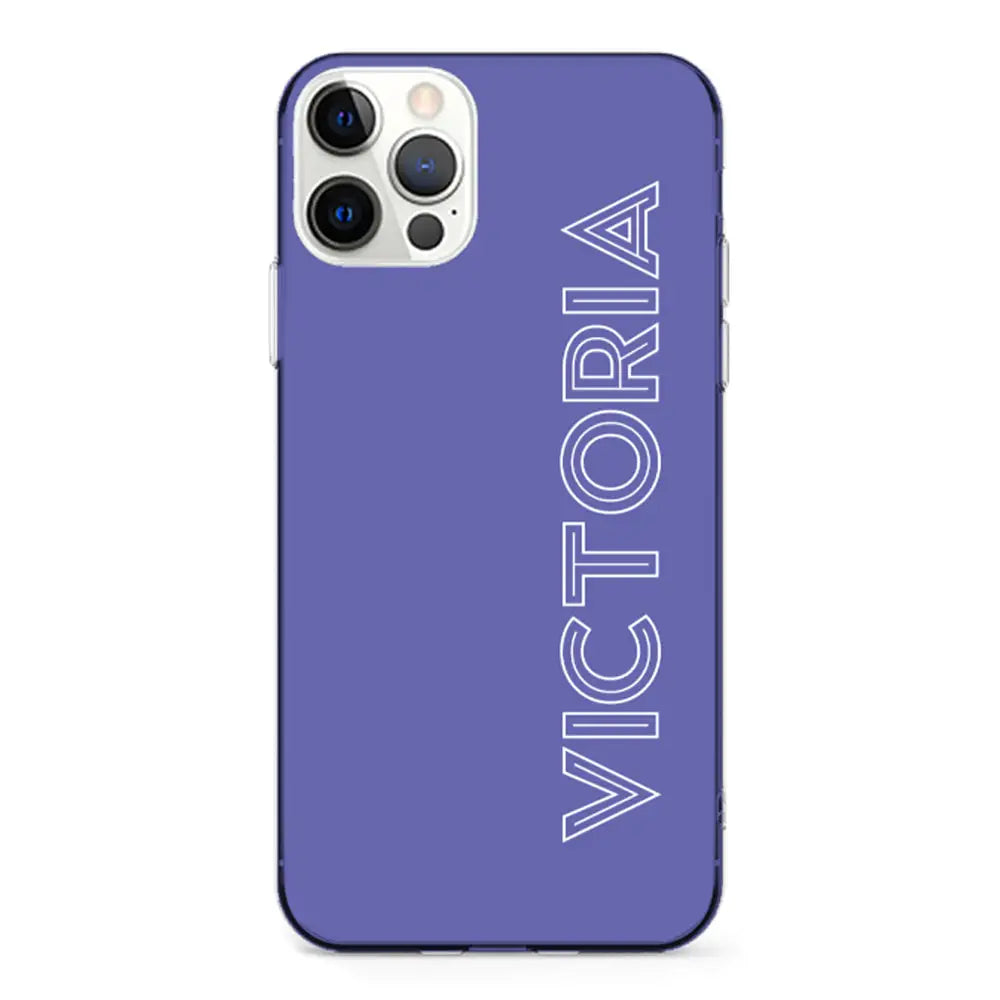 Apple iPhone 11 Pro / Clear Classic Personalized Name, Custom Phone Case - Stylizedd.com