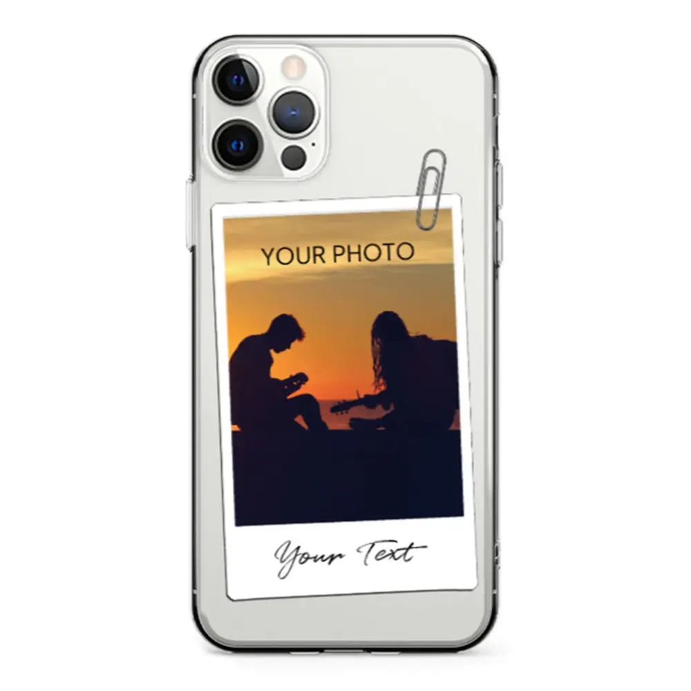 Apple iPhone 11 Pro Max / Clear Classic Polaroid Photo Phone Case - Stylizedd.com