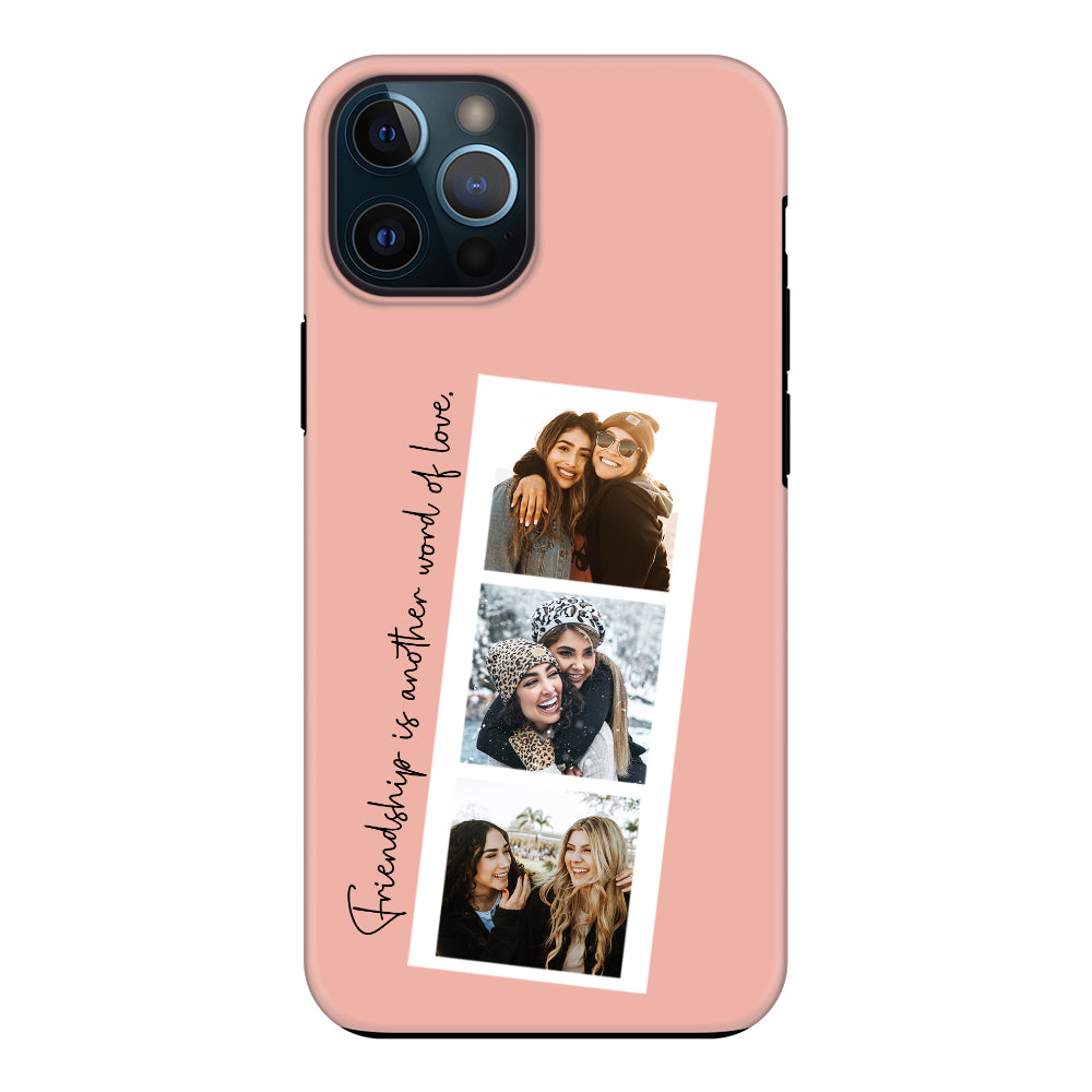 Apple iPhone 11 Pro / Tough Pro Custom Photo Strip Polaroid Style, Phone Case - Stylizedd.com