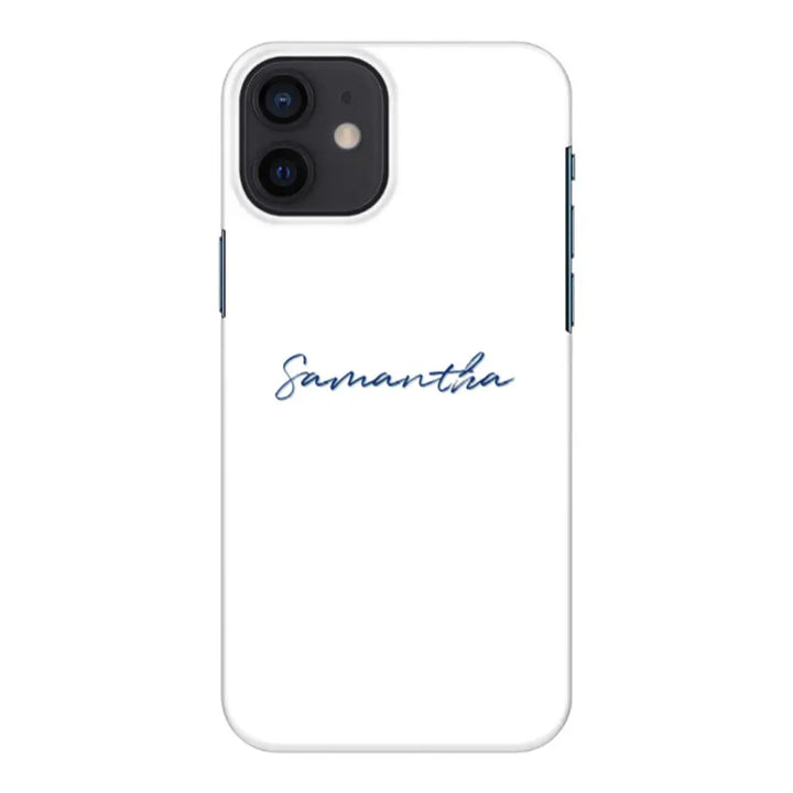 Apple iPhone 11 / Snap Classic Custom Text, My Name Phone Case - Stylizedd.com