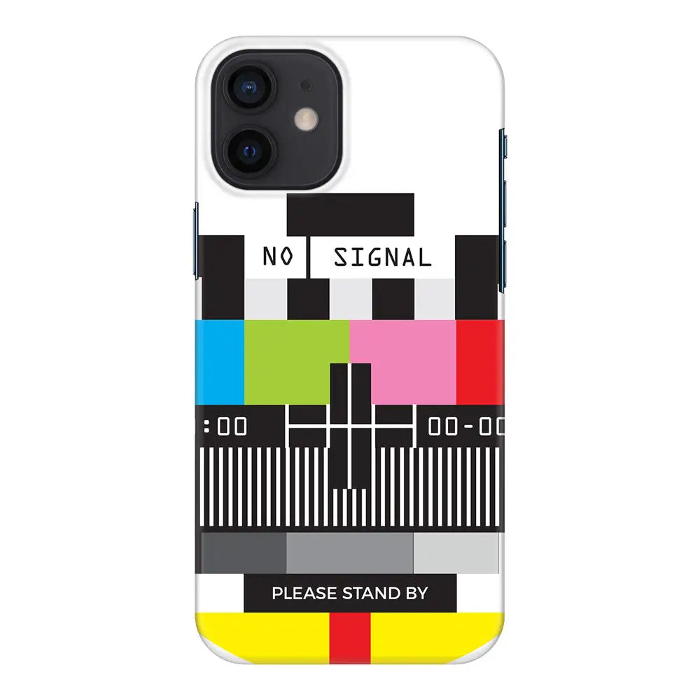 Apple iPhone 11 / Snap Classic Personalized Text Retro No Signal TV Channel, Phone Case - Stylizedd.com