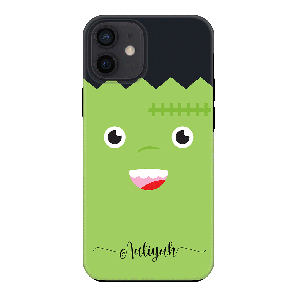 Apple iPhone 11 / Tough Pro Personalized Text Cute Monsters, Phone Case - Stylizedd.com