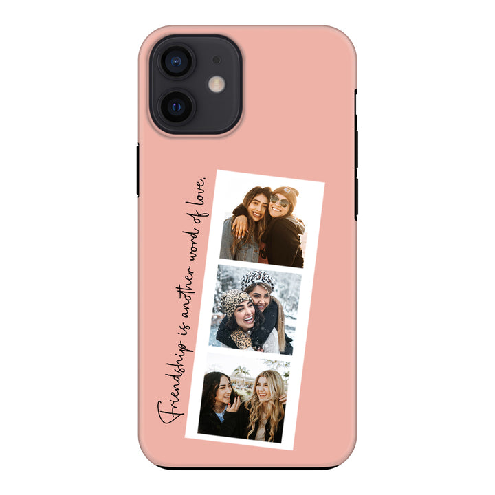Apple iPhone 11 / Tough Pro Custom Photo Strip Polaroid Style, Phone Case - Stylizedd.com
