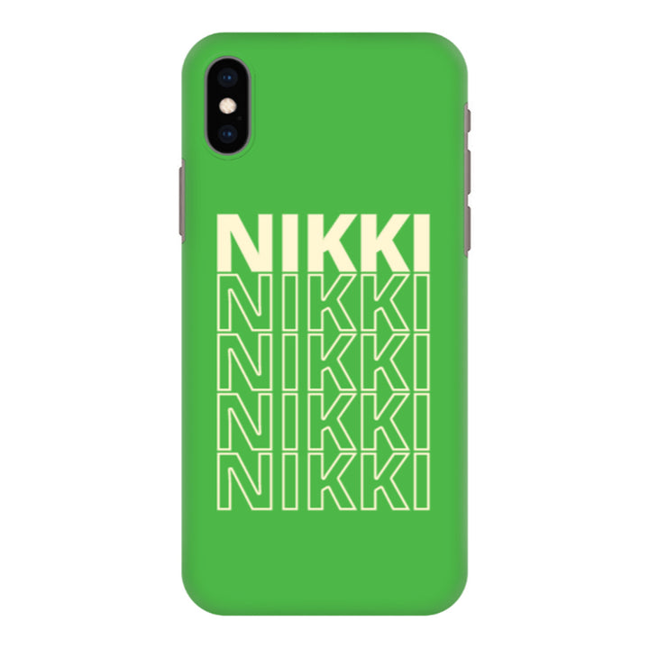 Apple iPhone XS MAX / Snap Classic Repeated Monogram Phone Case - Stylizedd.com