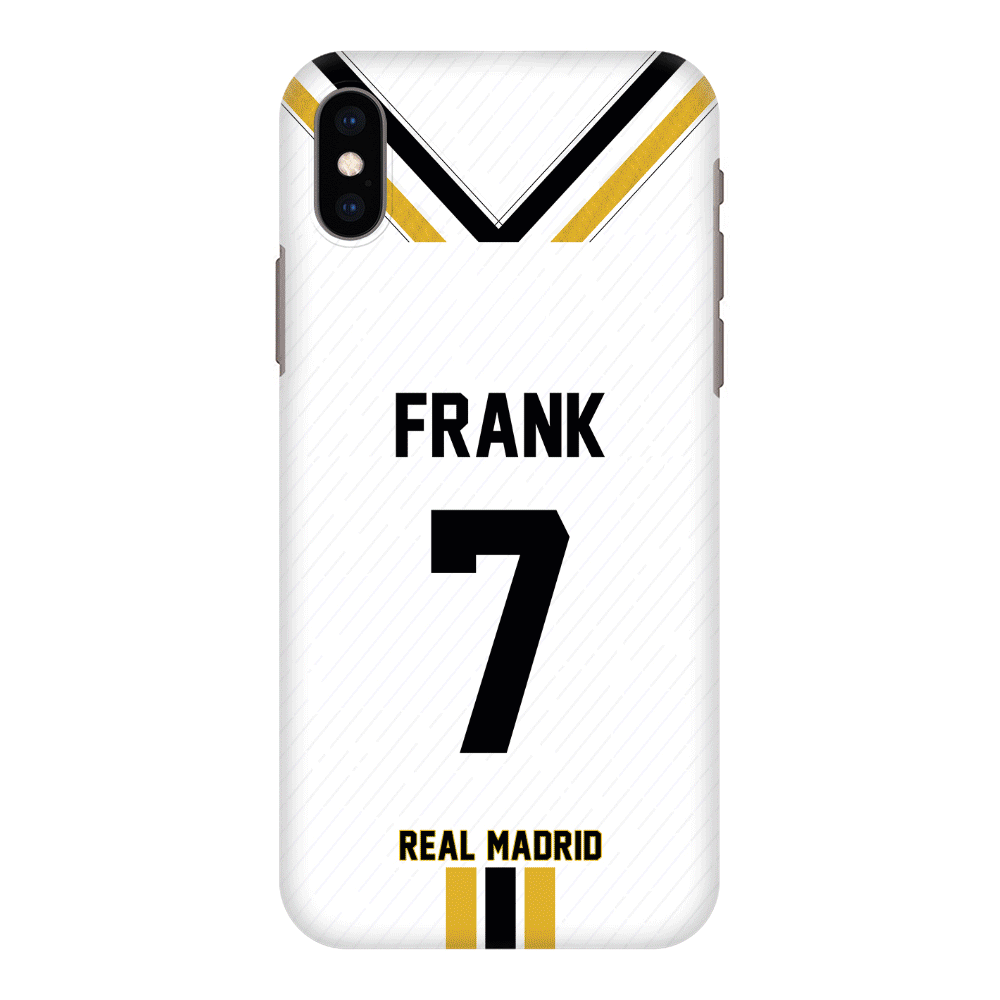 Apple iPhone XS MAX / Snap Classic Personalized Football Clubs Jersey Phone Case Custom Name & Number - Stylizedd.com