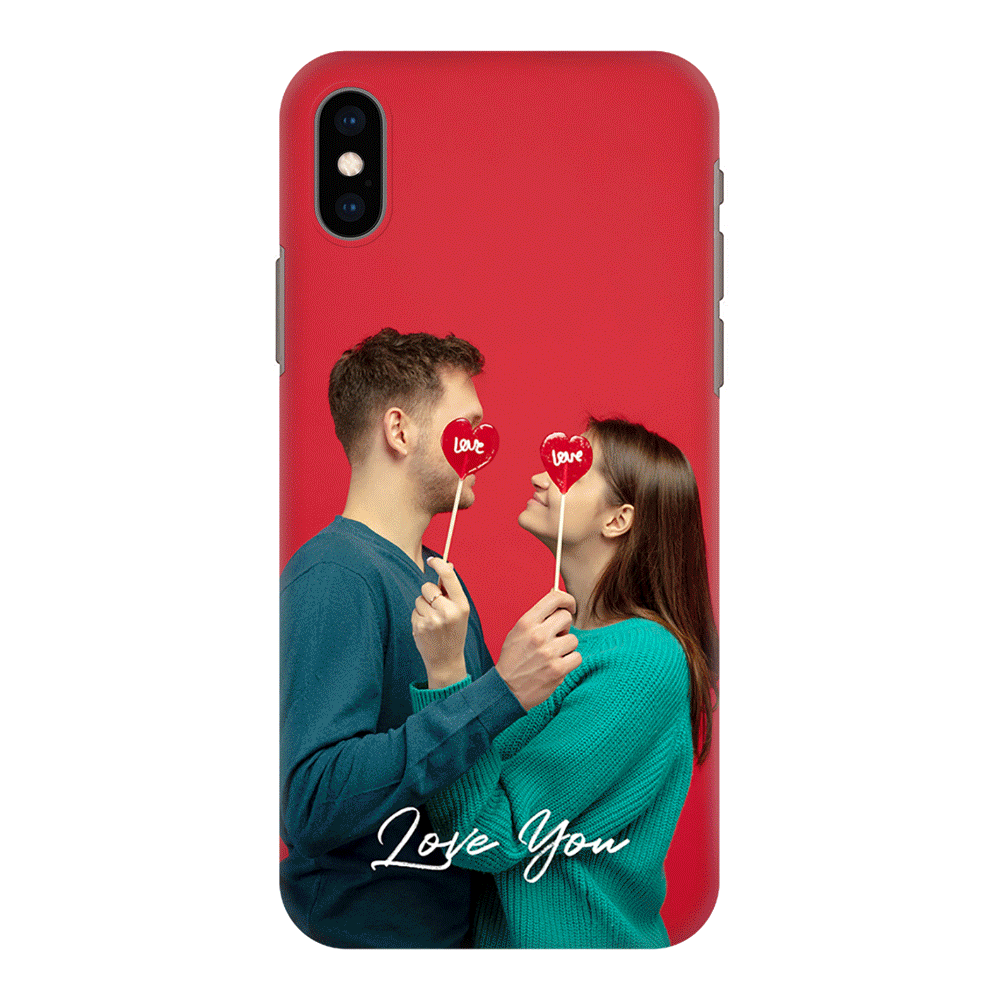 Apple iPhone XS MAX / Snap Classic Custom Photo Valentine, Phone Case - Stylizedd.com