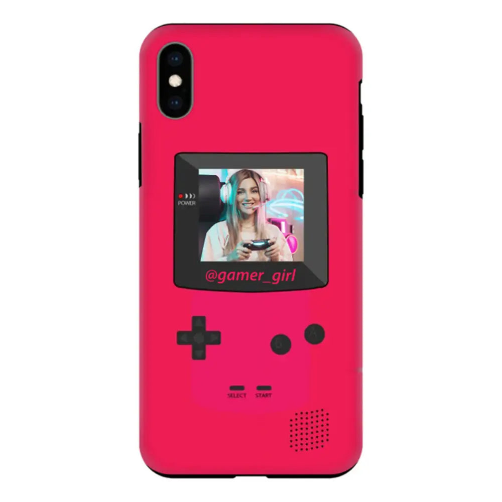 Apple iPhone XS MAX / Tough Pro Customized Retro Game Console, Phone case - Stylizedd.com