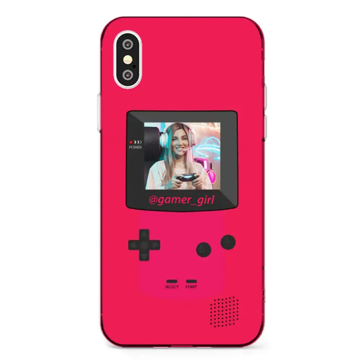 Apple iPhone XR / Clear Classic Customized Retro Game Console, Phone case - Stylizedd.com