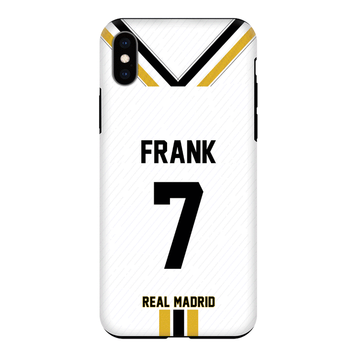 Apple iPhone XR / Tough Pro Personalized Football Clubs Jersey Phone Case Custom Name & Number - Stylizedd.com
