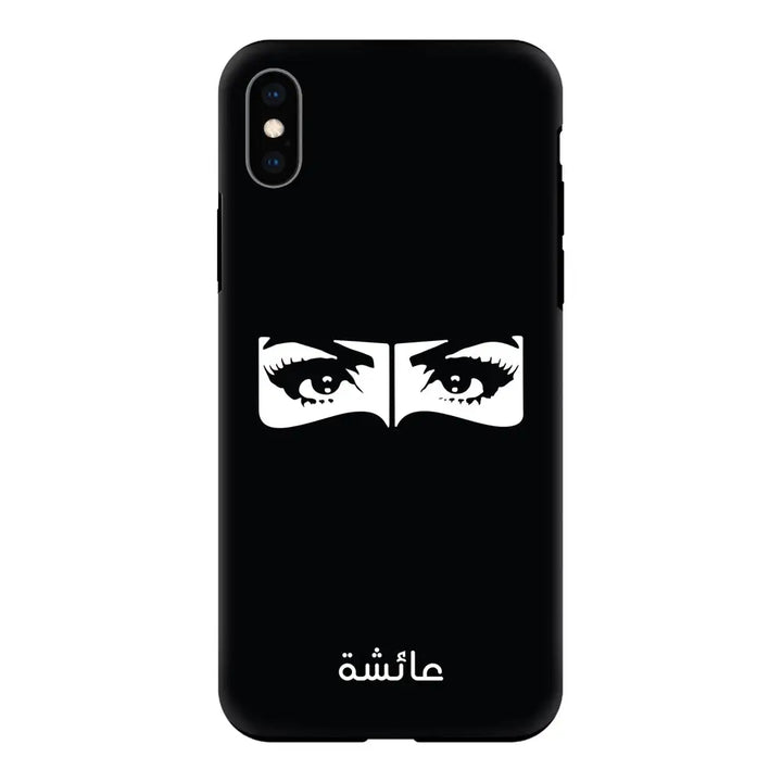 Apple iPhone XR / Tough Pro Custom Name Niqabi Eye, Phone Case - Stylizedd.com