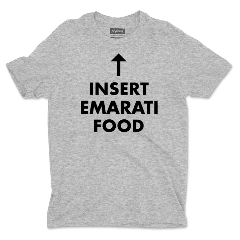 Custom Insert Food T - shirt - Classic - Light Grey / XS - T - Shirt