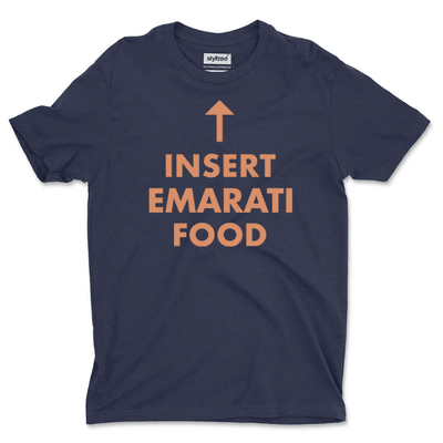 Custom Insert Food T - shirt - Classic - Navy Blue / XS - T - Shirt