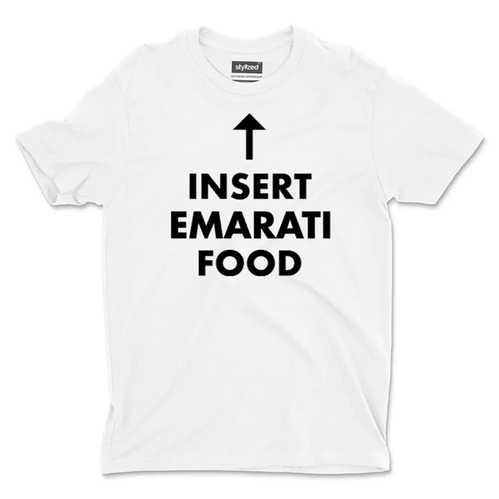 Custom Insert Food T - shirt - Classic - White / XS - T - Shirt