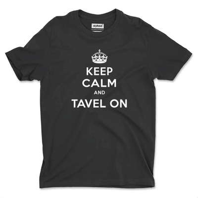 Custom Keep Calm T - shirt - Classic - Black / XS - T - Shirt