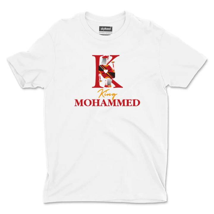 Custom King of Hearts T - shirt - Classic - White / XS - T - Shirt