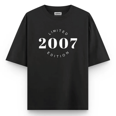 Custom Limited Edition T-shirt - Oversize - Black / XS - T-Shirt