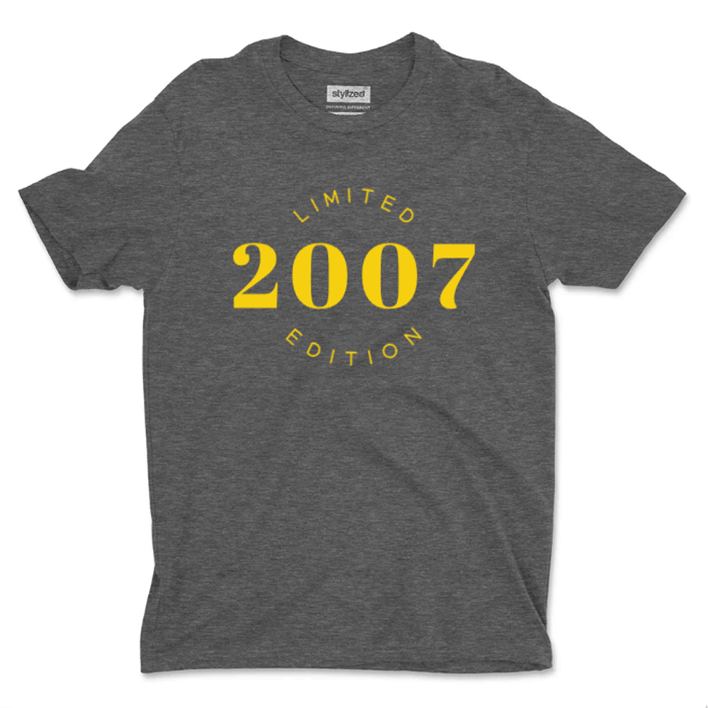 Custom Limited Edition T - shirt - Classic - Charcoal Grey / XS - T - Shirt