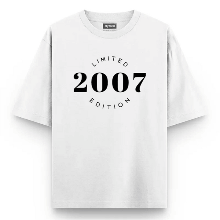 Custom Limited Edition T-shirt - Oversize - White / XS - T-Shirt