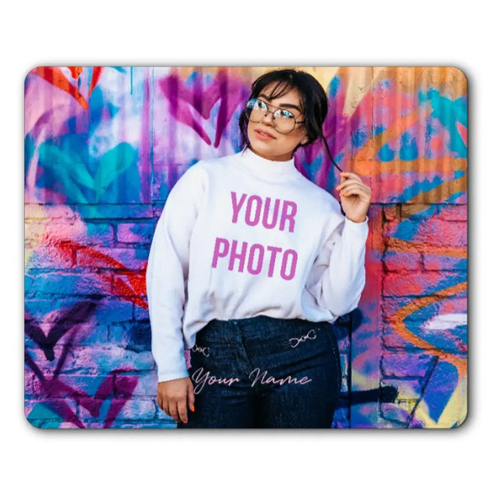 PU Leather Mousepad Mousepads Custom Photo, My Style Mousepad - Stylizedd