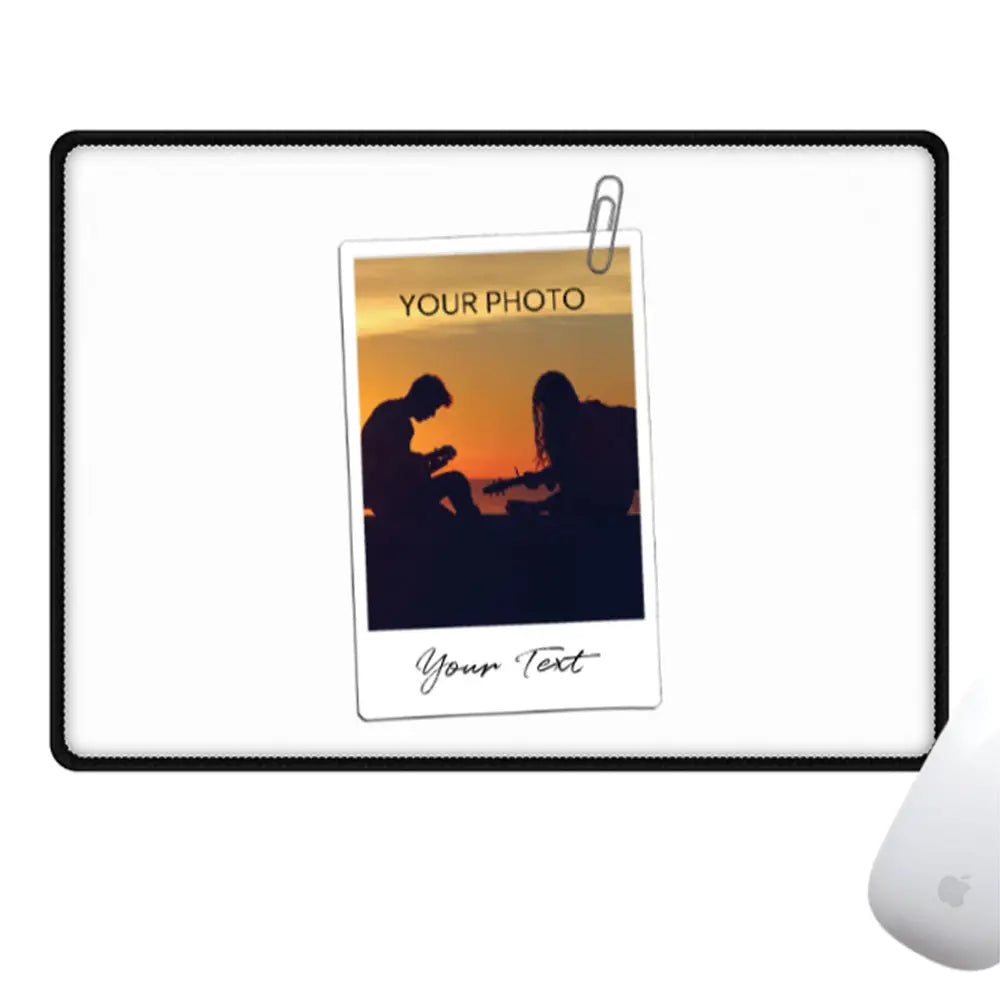 Gaming Mousepad Mousepads Polaroid Photo Mousepad - Stylizedd