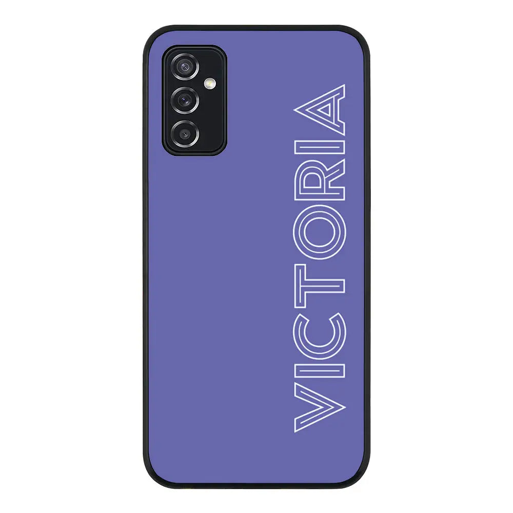 Samsung Galaxy M52 5G / Rugged Black Personalized Name, Custom Phone Case, Stylizedd.com in Dubai Sharjah UAE UK  