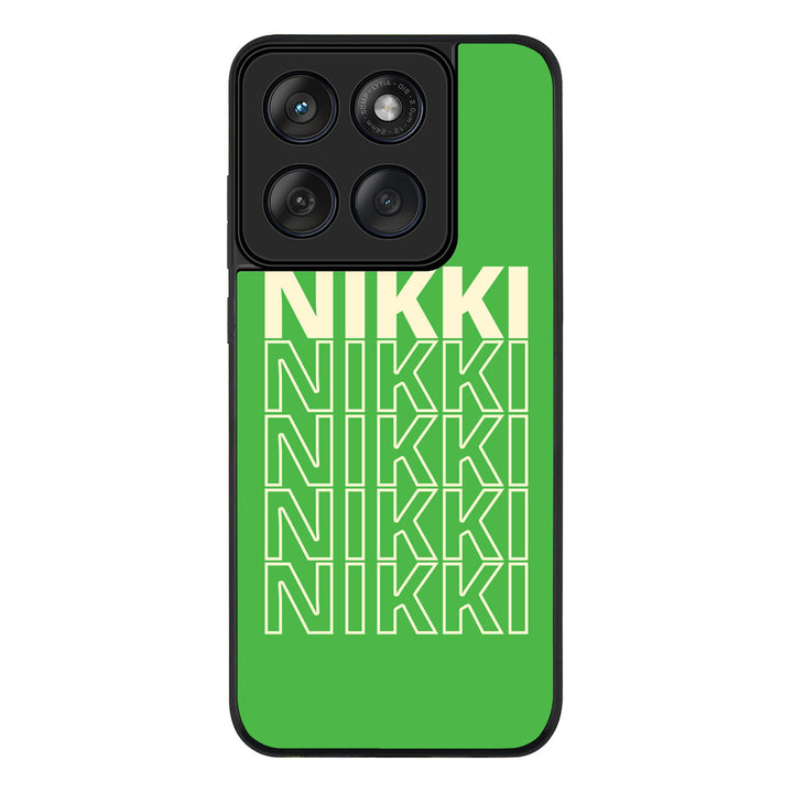 Repeated Monogram Phone Case - Motorola