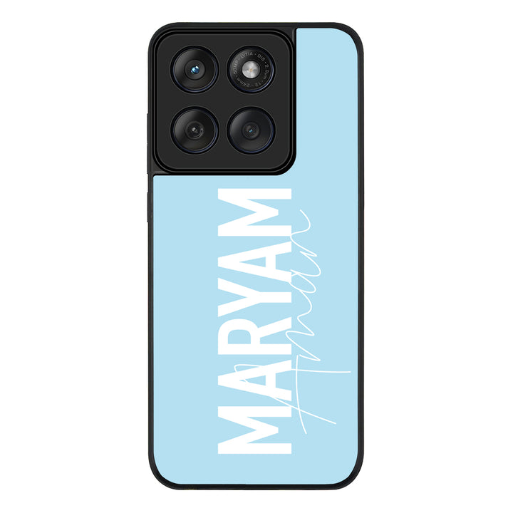 Personalized Name Vertical, Phone Case - Motorola