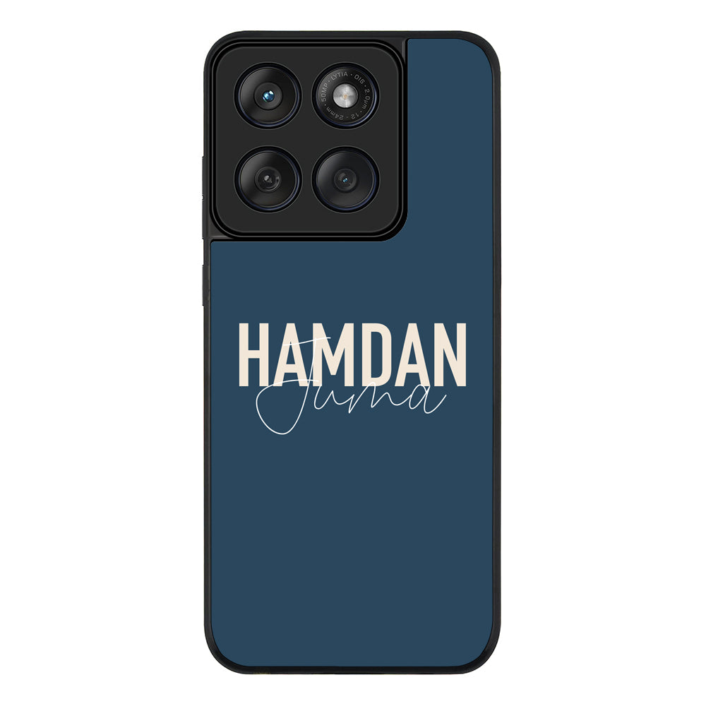 Personalized Name Horizontal, Phone Case - Motorola
